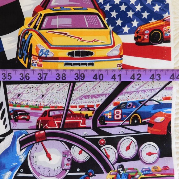 OOP high speed Alexander Henry quilt fabric Daytona NASCAR stock car race track - Picture 8 of 16